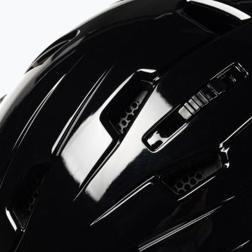 Women's ski helmet 4F black H4Z22-KSD001