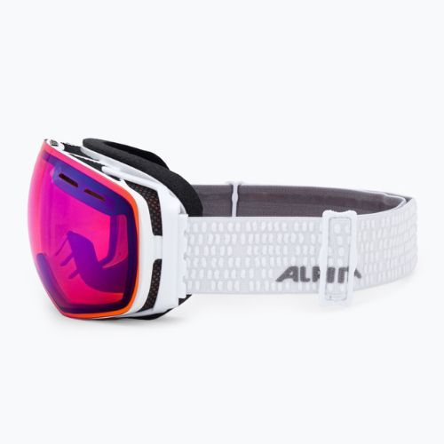Ski goggles Alpina Granby Q-Lite white gloss/blue sph