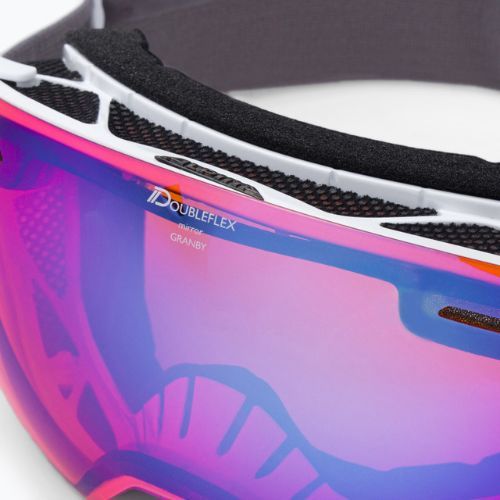 Ski goggles Alpina Granby Q-Lite white gloss/blue sph