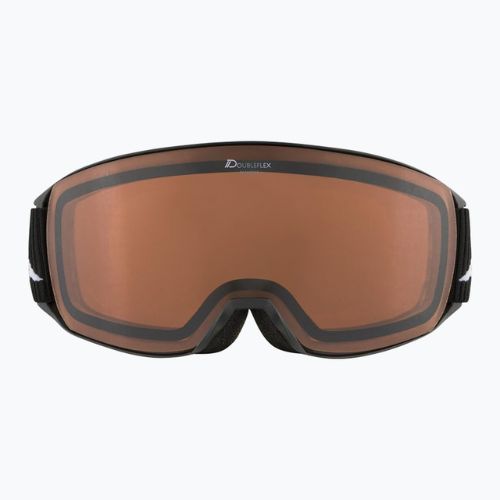 Ski goggles Alpina Nakiska black matt/orange