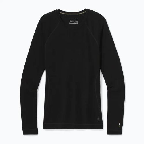 Women's thermal active sweatshirt Smartwool Merino 250 Baselayer Crew Boxed black