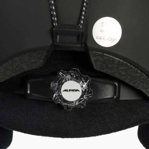 Ski helmet Alpina Arber black matte