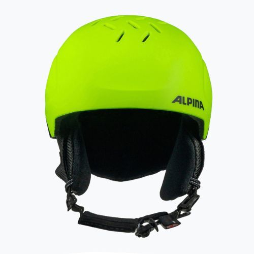 Children's ski helmets Alpina Pizi neon/yellow matt