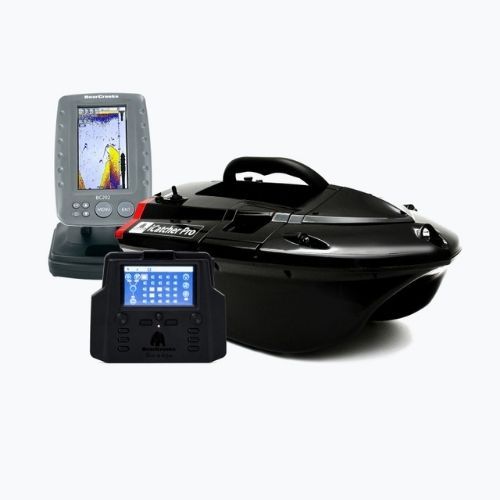 BearCreeks iPilot40 bait boat with GPS Autopilot System + BC202 fishfinder black IPILOT40.BLACK