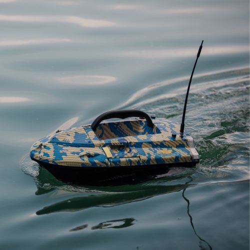 BearCreeks iPilot40 bait boat with GPS Autopilot System + Echosounder BC202 camou IPILOT40.CAMOU