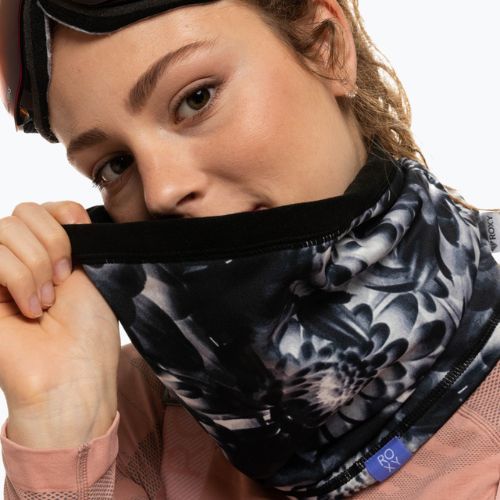 Ladies' snood ROXY Lana Collar 2021 true black future flower