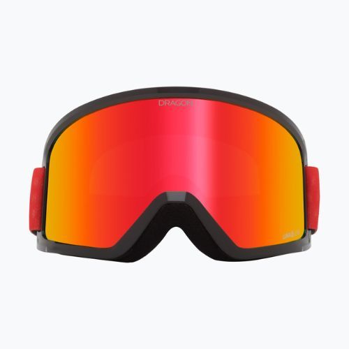DRAGON DX3 OTG tag/lumalens red ion ski goggles
