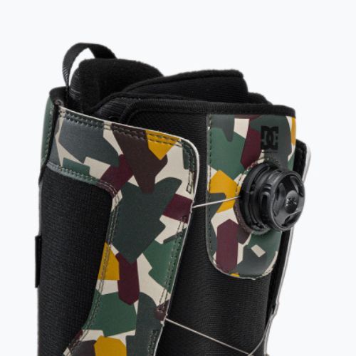 Men's snowboard boots DC SW Phase Boa green/brown/black