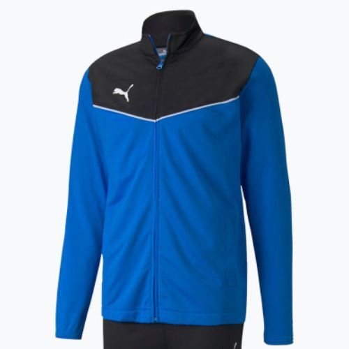 PUMA men's football tracksuit Individualrise Tracksuit blue/black 657534 06