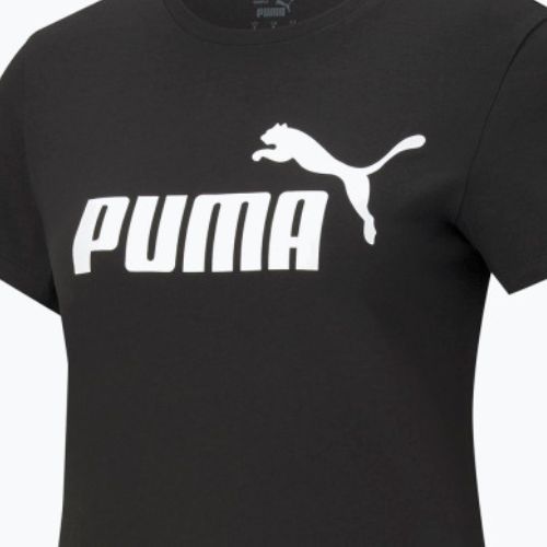 Women's training t-shirt PUMA ESS Logo Tee black 586774 01