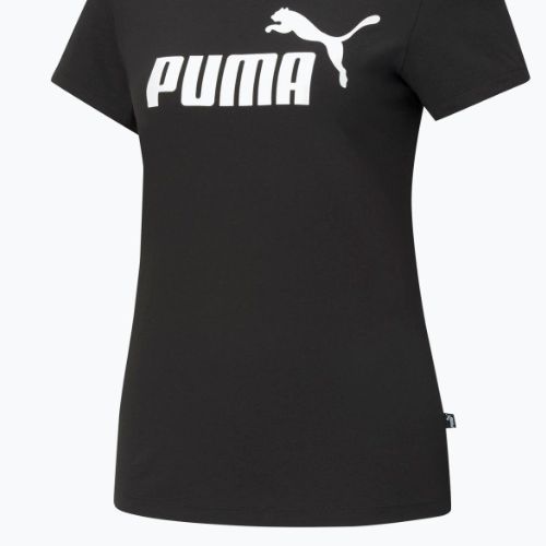 Women's training t-shirt PUMA ESS Logo Tee black 586774 01