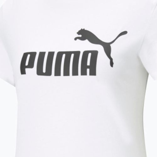Women's training t-shirt PUMA ESS Logo Tee white 586774 02