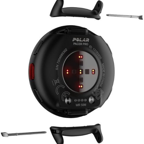 Polar Pacer PRO grey PACER PRO GRY/BLK watch