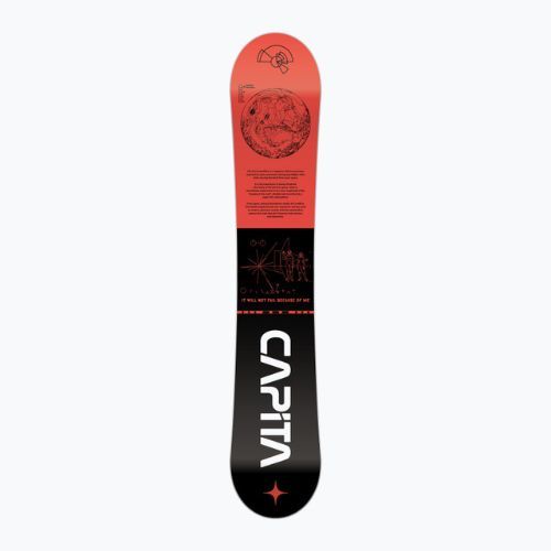 Men's CAPiTA Outerspace Living snowboard red 1221109