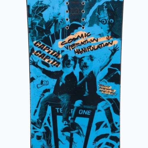 Children's snowboard CAPiTA Scott Stevens Mini black-blue 1221143