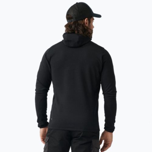 Men's trekking sweatshirt Fjällräven Keb Fleece Hoodie black F81878