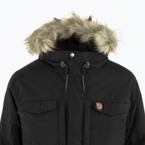 Men's winter jacket Fjällräven Nuuk Parka black F86668