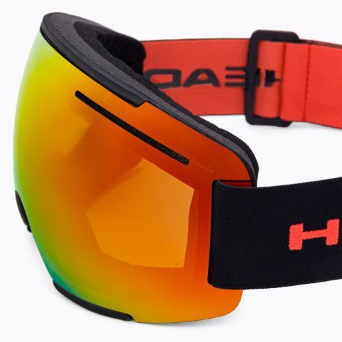 HEAD F-LYT red/black ski goggles 394322