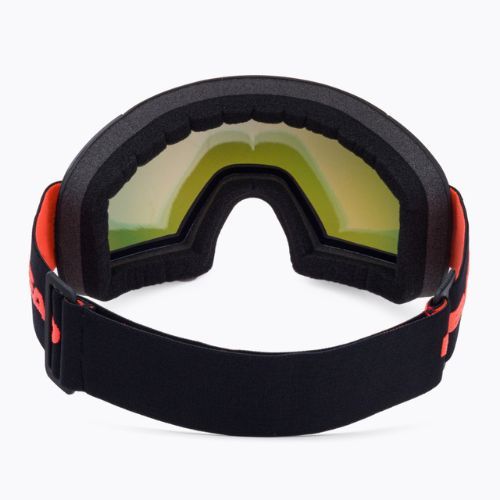 HEAD F-LYT red/black ski goggles 394322