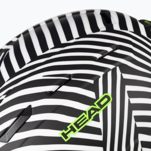 HEAD Mojo Visor S2 children's ski helmet white and black 328152