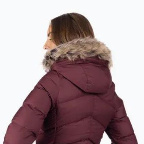 Marmot women's down jacket Montreaux Coat maroon 78090