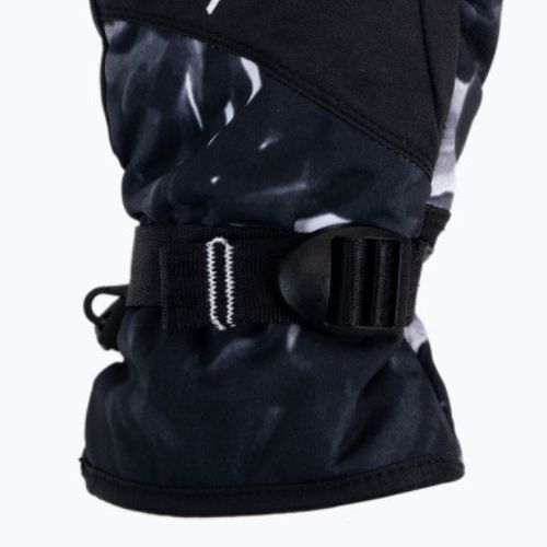 Women's snowboard gloves ROXY Jetty 2021 true black future flower