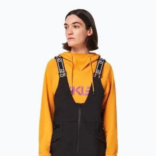 Women's Oakley TC Dharma Softshell Bib Snowboard Pants Black FOA500279