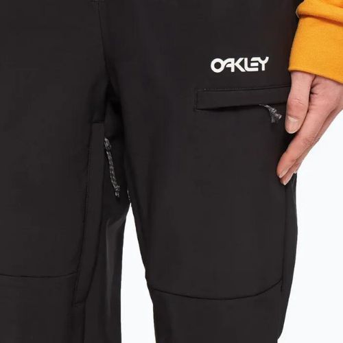 Women's Oakley TC Dharma Softshell Bib Snowboard Pants Black FOA500279