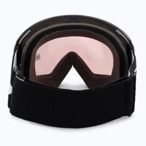 Oakley Flight Deck matte black/prizm snow hi pink iridium ski goggles OO7050-34