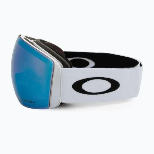 Oakley Flight Deck matte white/prizm snow sapphire iridium ski goggles OO7050-91