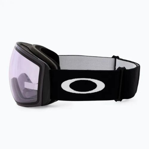 Oakley Flight Deck matte black/prizm snow clear ski goggles OO7050-97