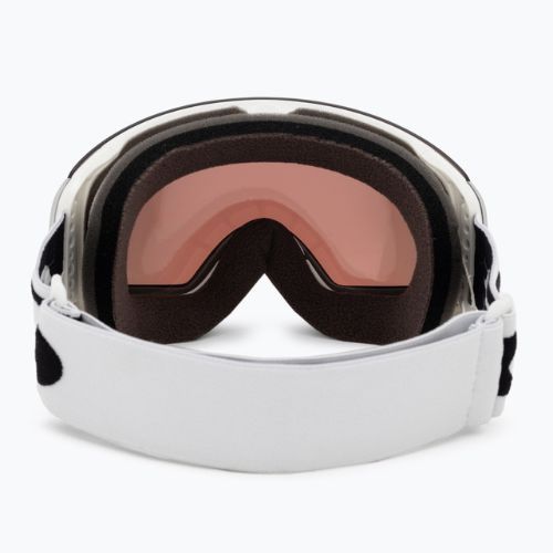 Oakley Flight Deck matte white/prizm snow torch iridium ski goggles OO7064-24