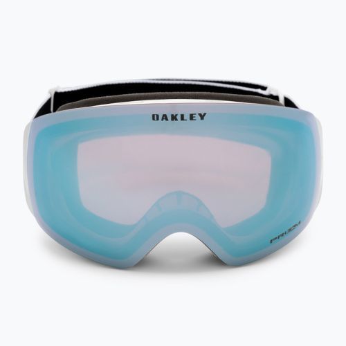 Oakley Flight Deck matte white/prizm snow sapphire iridium ski goggles OO7064-A0