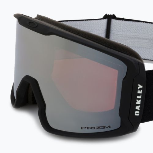 Oakley Line Miner matte black/prizm snow black iridium ski goggles OO7070-01
