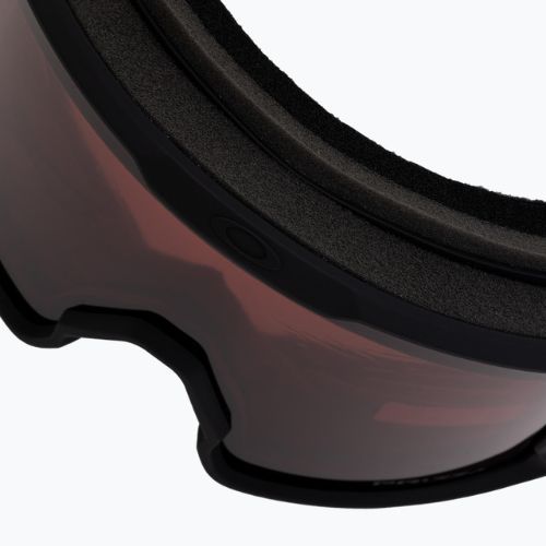 Oakley Line Miner matte black/prizm garnet ski goggles OO7070-B8