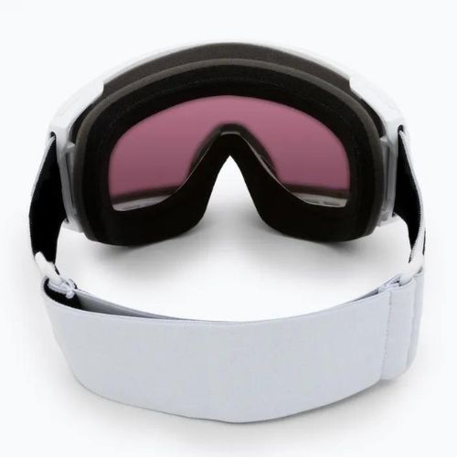 Oakley Line Miner matte white/prizm rose gold iridium ski goggles OO7070-C5