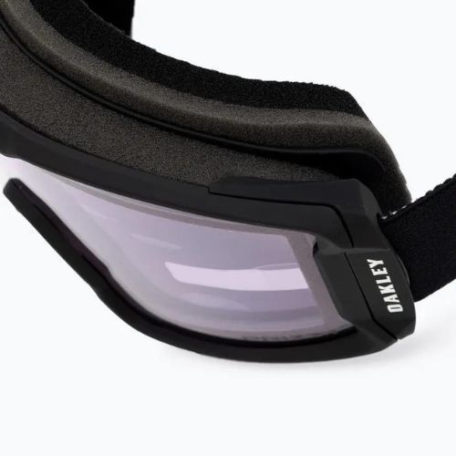 Oakley Line Miner matte black/prizm snow clear ski goggles OO7093-46