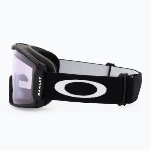 Oakley Line Miner matte black/prizm snow clear ski goggles OO7093-46