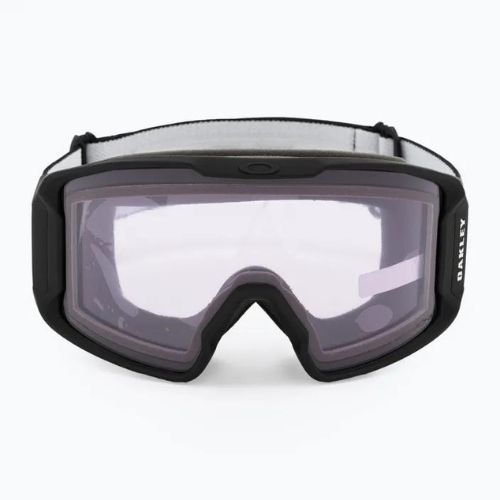 Oakley Line Miner matte black/prizm snow clear ski goggles OO7093-46