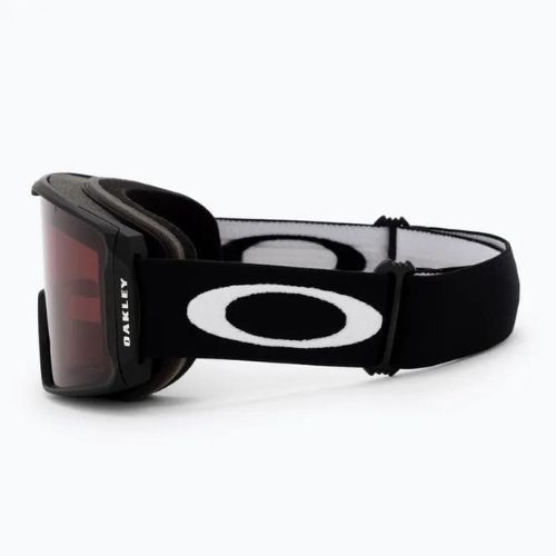 Oakley Line Miner matte black/prizm garnet ski goggles OO7093-64