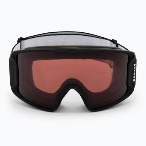 Oakley Line Miner matte black/prizm garnet ski goggles OO7093-64
