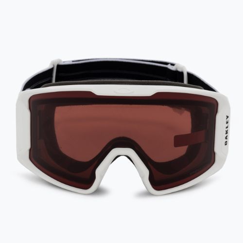 Oakley Line Miner matte white/prizm garnet ski goggles OO7093-65