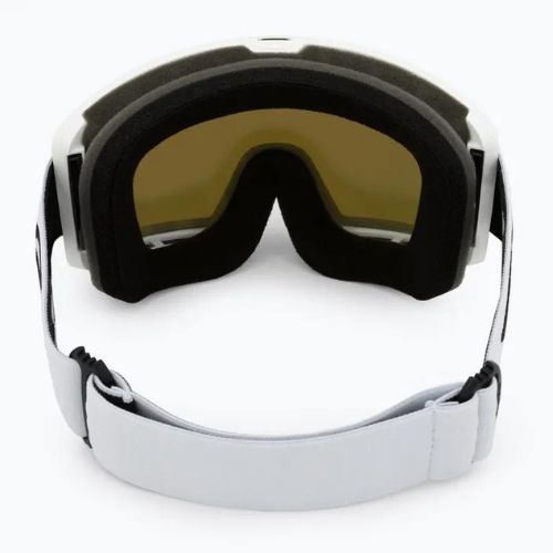 Oakley Target Line matte white/fire iridium ski goggles OO7121-07