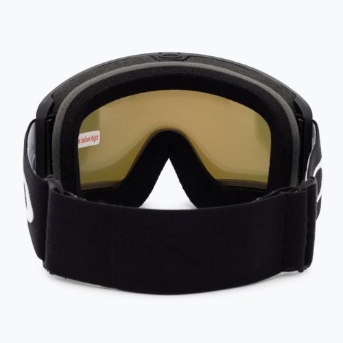 Oakley Target Line matte black/fire iridium ski goggles OO7120-03