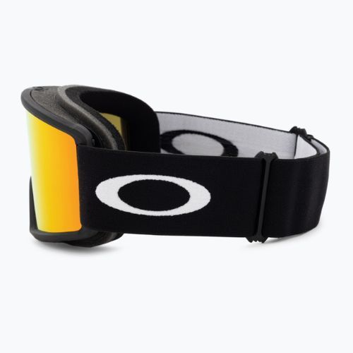 Oakley Target Line matte black/fire iridium ski goggles OO7120-03