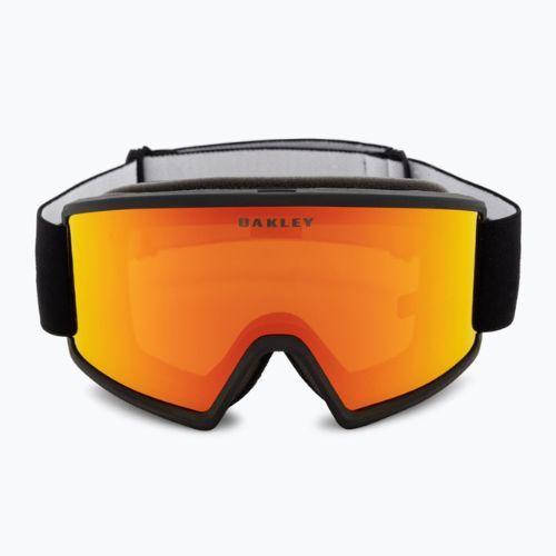 Oakley Target Line matte black/fire iridium ski goggles OO7120-03