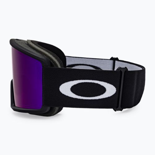 Oakley Target Line matte black/violet iridium ski goggles OO7120-14