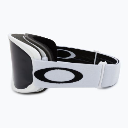 Oakley O-Frame 2.0 Pro matte white/dark grey ski goggles OO7125-04