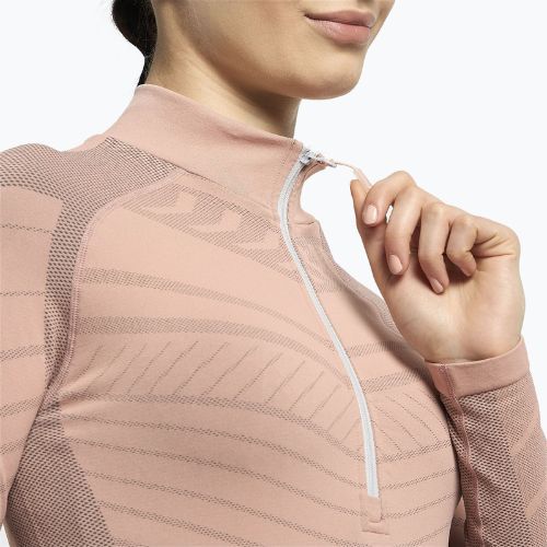 Women's thermal base layer sweatshirt ROXY Base Layer Top Warmlink gray violet