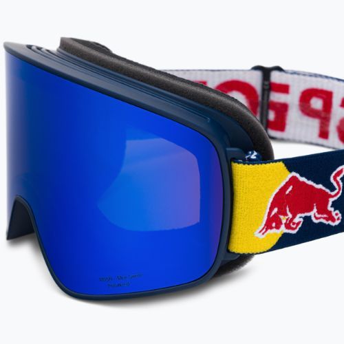 Red Bull SPECT Rush Polarised matt blue/blue/brown blue mirror/blue snow 001 ski goggles